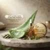 Neem Tulasi Aloe Vera Gel 100g | Anti-Acne & Skin Purifying  | Oil Control, Pimples Care, Scalp Care | Herbal Skin & Hair Gel | No Parabens, No Sulphates