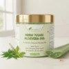 Neem Tulasi Aloe Vera Gel 100g | Anti-Acne & Skin Purifying  | Oil Control, Pimples Care, Scalp Care | Herbal Skin & Hair Gel | No Parabens, No Sulphates
