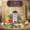 Onion Hair Oil 110 ml | Herbal Hair Oil for Hair Fall Control & Stronger Hair | Supports Hair Growth, Scalp Nourishment & Thickness