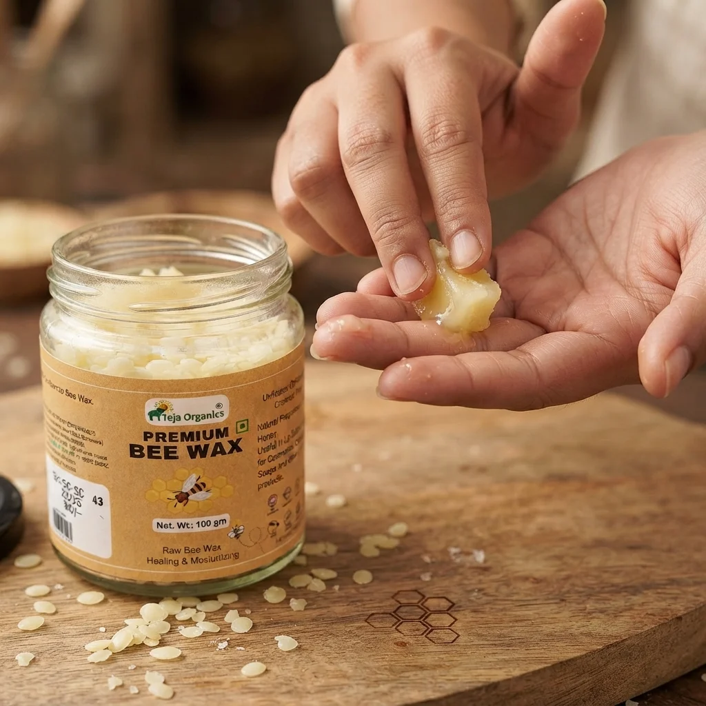 Premium Beewax 100g |Pure Natural Beeswax  |  Skincare, Lip Care | No Chemicals, No Additives
