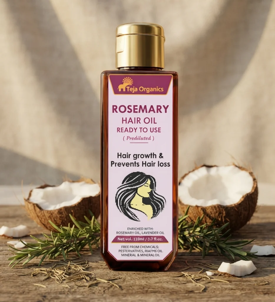 rosemary-hair-oil-hero-1784368786962.webp Rosemary Hair Oil 110ml | Herbal Hair Oil for Hair Growth & Scalp Care | Supports Hair Strength, Reduces Hair Fall & Improves Thickness