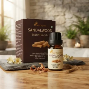 sandalwood-essential-oil-15ml-hero Sandalwood Essential Oil 15ml | 100% Pure & Natural | Warm, Woody, Soft & Sweet Fragrance | Reduces stress & promotes calmness | Skin Toner | Aromatherapy | Beauty and wellness products