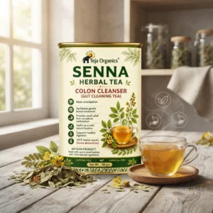 Senna Tea 50 gm | 100% Pure Senna Leaves | Caffeine Free Herbal Tea | Traditionally Used for Digestive Regularity & Constipation | Colon Cleanser