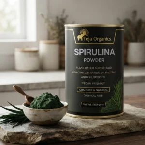 spirulina-powder-hero-1784370352883.webp Spirulina Powder | 100% Natural Superfood | High Concentration Of Protien And Chlorophyl | Rich in Plant Protein, Vitamins & Minerals | Supports Daily Nutrition & Wellness
