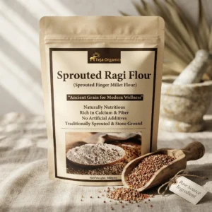 Sprouted Ragi Flour (Sprouted Finger Millet Flour) 500 gms