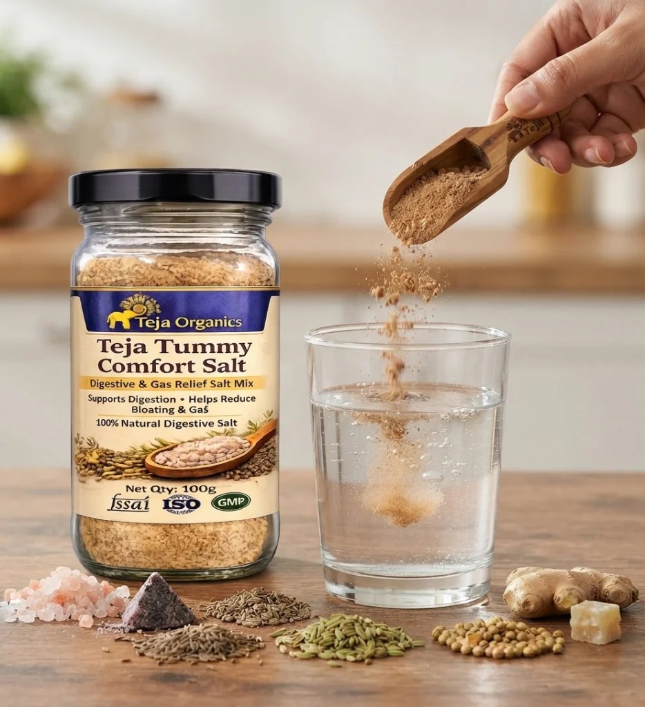 Teja Tummy Comfort Salt | Digestive & Gas Relief
