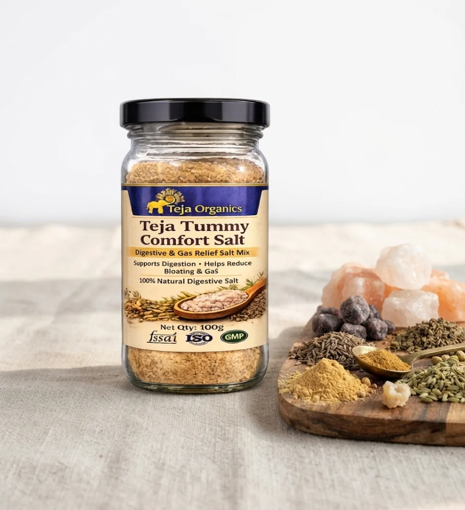 Teja Tummy Comfort Salt | Digestive & Gas Relief