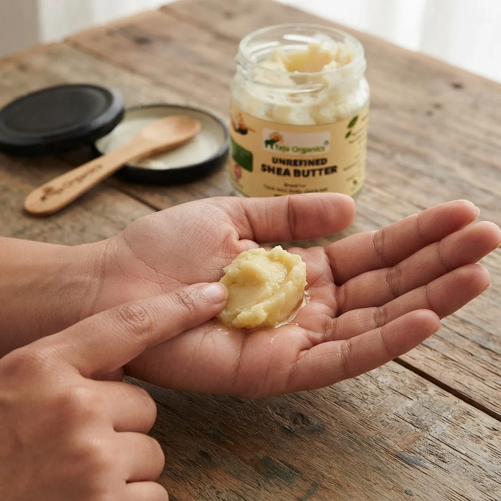 Unrefined Shea Butter 100g | Pure Raw Shea Butter | Deep Moisturizer for Skin & Hair | Dry Skin Repair, Stretch Mark Care | No Chemicals, No Additives