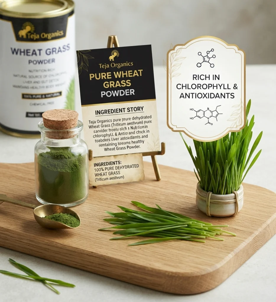 wheat-grass-powder-gallery3-1784370930556.webp Wheat Grass Powder | 100% Natural Superfood | Rich in Chlorophyll, Vitamins & Minerals | Supports Daily Nutrition & Wellness | Herbal Green Powder