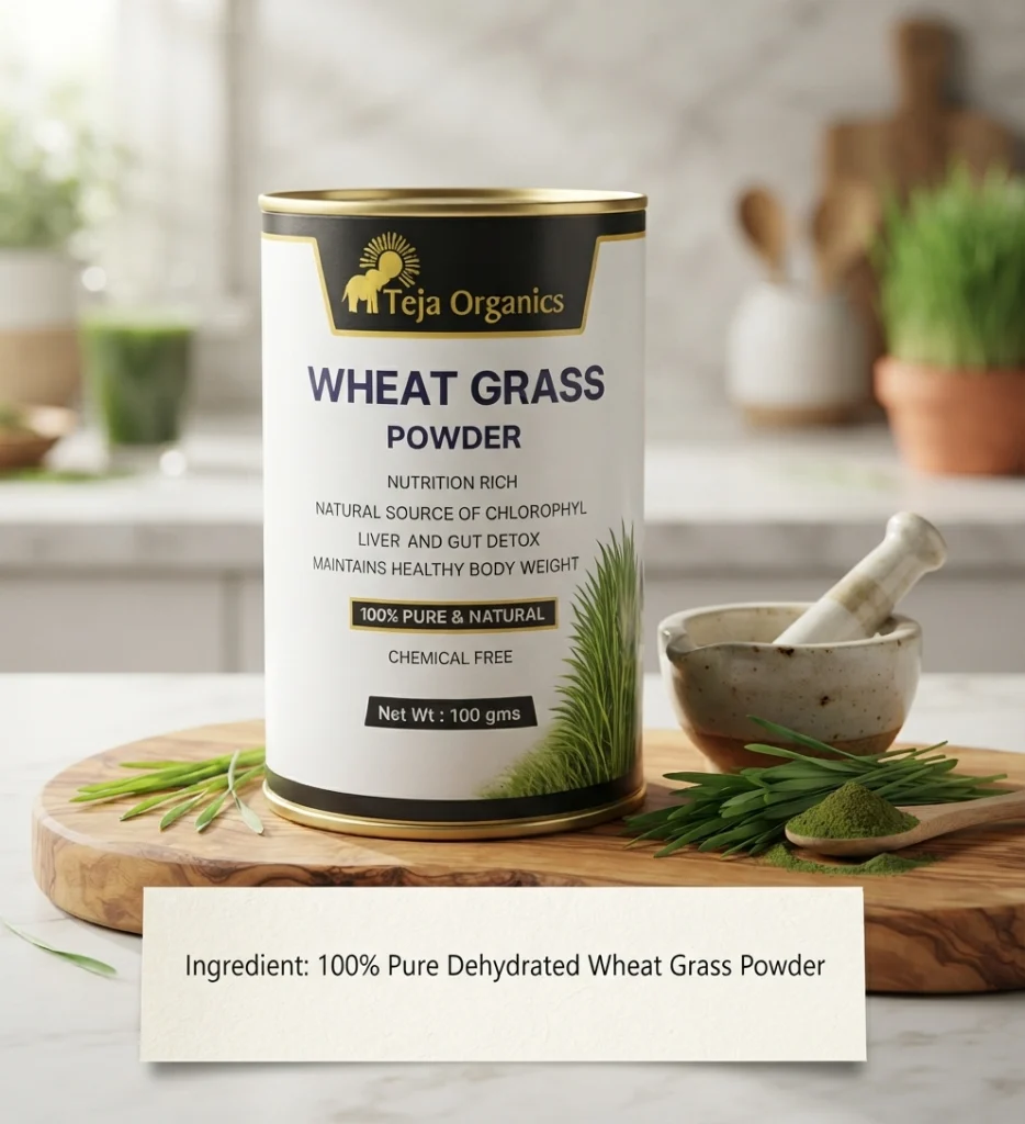 wheat-grass-powder-hero-1784370918210.webp Wheat Grass Powder | 100% Natural Superfood | Rich in Chlorophyll, Vitamins & Minerals | Supports Daily Nutrition & Wellness | Herbal Green Powder