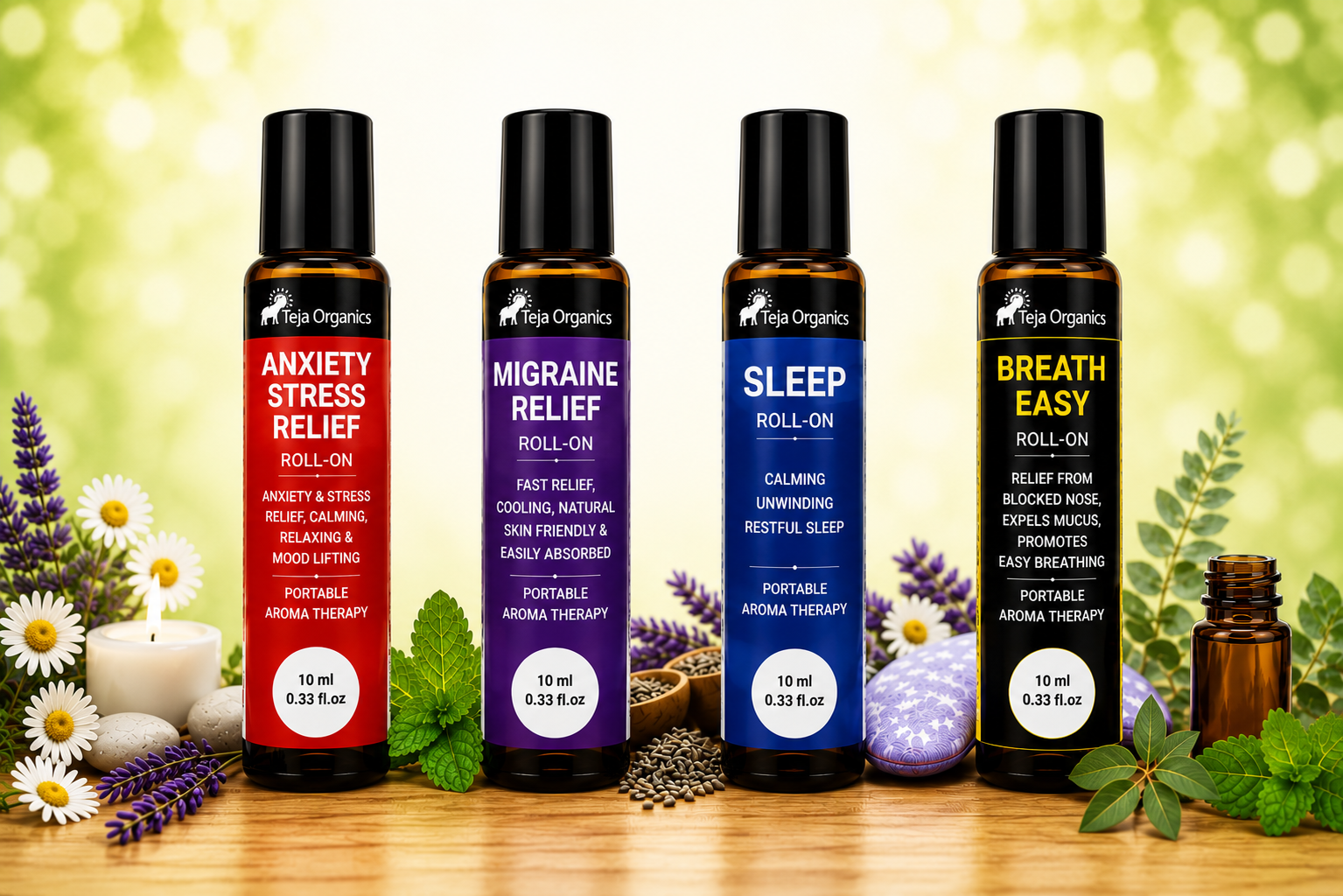 Aroma Therapy Roll Ons