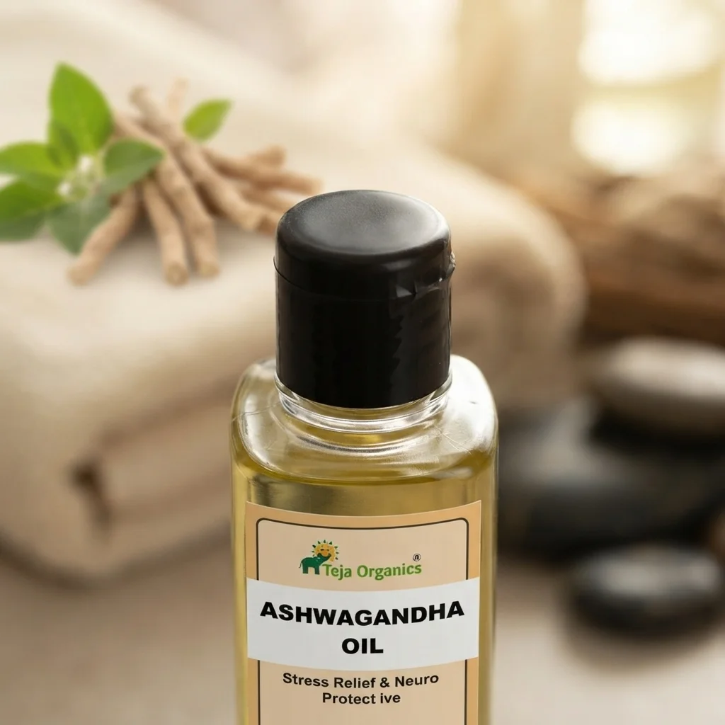 ashwagandha-massage-oil-100ml-ayurvedic-gallery1-candidate-1786038306 Ashwagandha Massage Oil 100ml | Deeply moisturizing | Relaxation, Stress Relief & Muscle Comfort | Excellent for reducing Vata disorders such as nerve or muscle pain, poor circulation and anxiety.