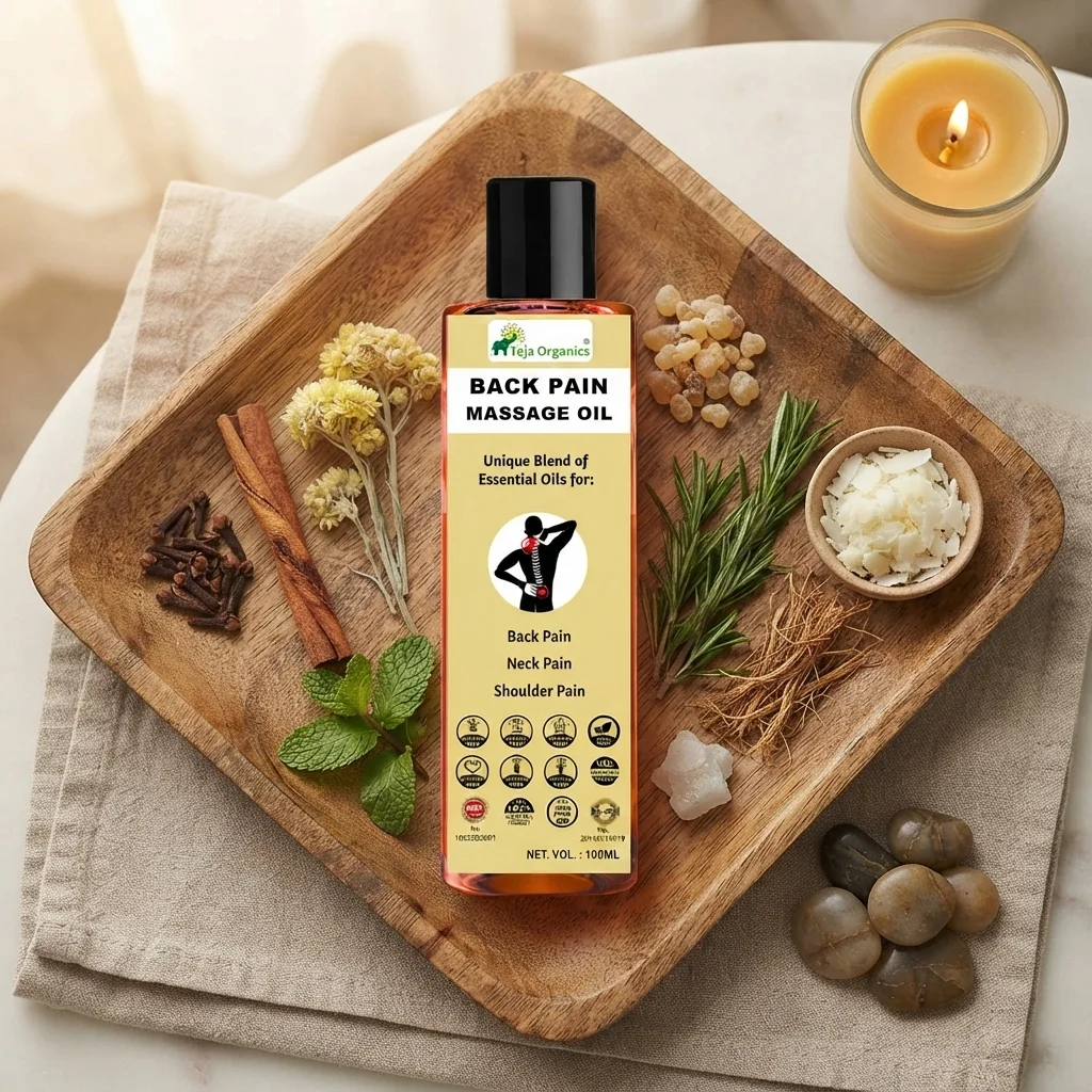 back-pain-massage-oil-100ml-gallery3-candidate-1786038334 Back Pain Massage Oil 100ml | Unique Blend of Essential Oils for: Back Pain, Neck Pain, Shoulder Pain | Non-Sticky & Fast Absorbing