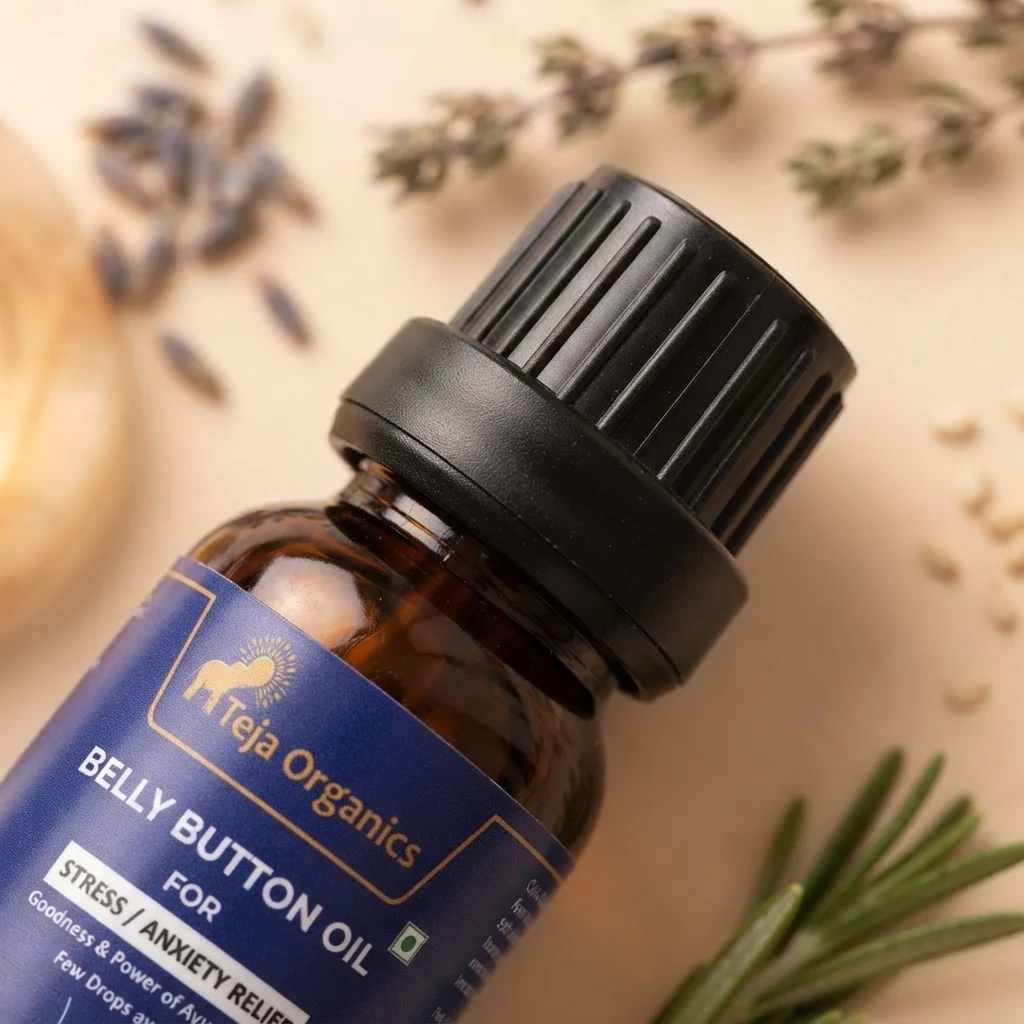 Belly Button Oil for Stress & Anxiety Relief 15 ml | Stress / Anxiety Relief | Supports Relaxation & Sleep