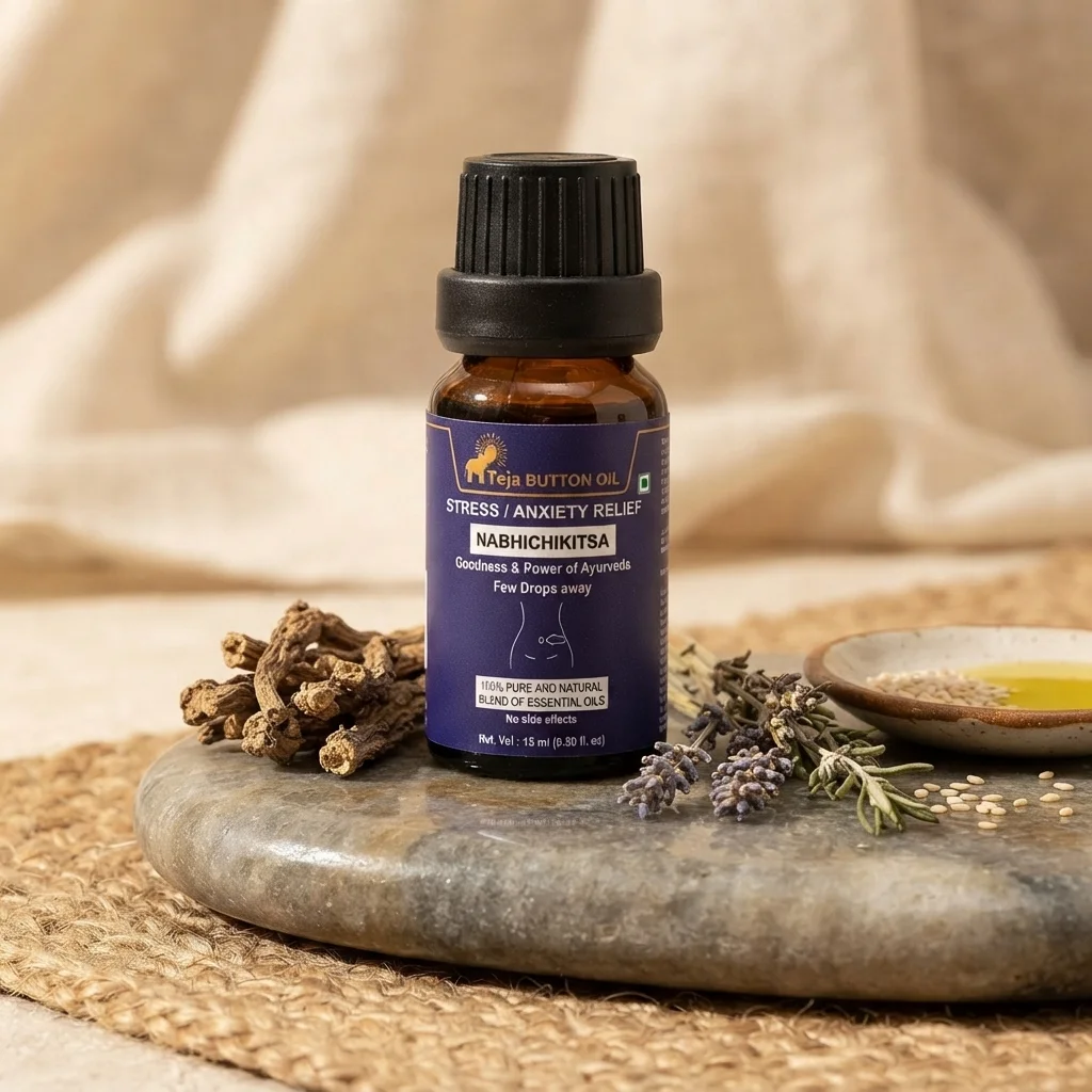 Belly Button Oil for Stress & Anxiety Relief 15 ml | Stress / Anxiety Relief | Supports Relaxation & Sleep