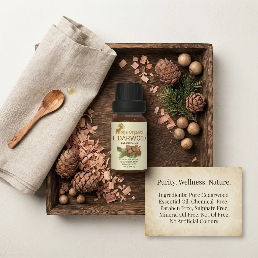 cedarwood-eo-gallery3-candidate-1786017483 Cedarwood Essential Oil 15ml | 100% Pure Natural Oil | Rich, Earthy, Warm woody aroma | Pleasant and relaxing versatile essential oil | Skin/Hair care | Natural deodorizer, Natural insect repellent | Aromatherapy