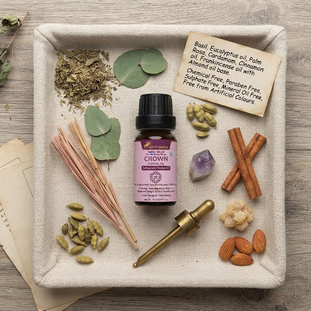 crown-chakra-oil-sahasrara-chakra-retry-gallery3-candidate-1786086412 Crown Chakra Oil (Sahasrara Chakra) 15 ml | Aromatherapy Essential Oil Blend for Bliss, Enlightenment, Pure Consciousness & Divine Love | External Use