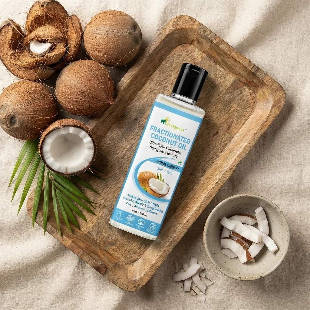fractionated-coconut-carrier-oil-gallery3-candidate-1786019071 Fractionated Coconut Oil | Cold-pressed Unrefined | Ultra-light, Odourless, Non-greasy texture | Skin/Hair/Nails/Care