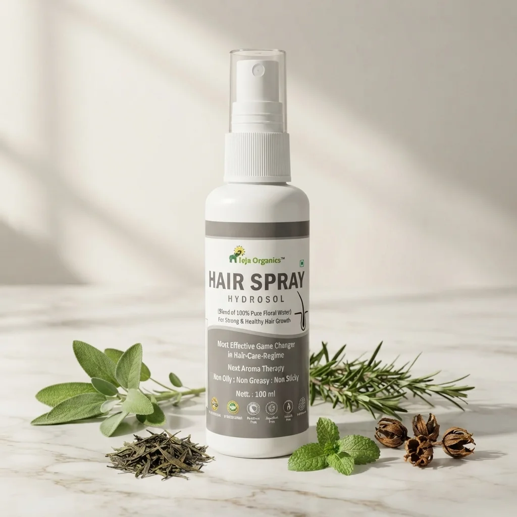 hair-spray-hydrosol-100ml-blend-gallery4-candidate-1786022038 Hair Spray Hydrosol 100ml | Blend off Floral Water | Strong & Healthy Hair Growth | Non Oily | Non Greasy | Chemical Free, Alcohol Free & Sulphate Free