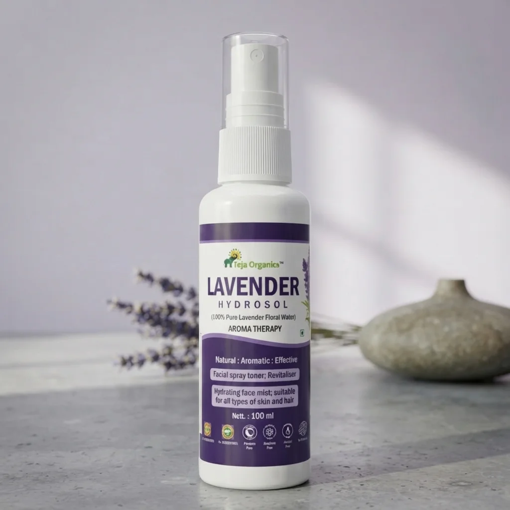 Lavender Hydrosol 100ml | 100% Pure Lavender Floral Water | Facial & Hair Spray | Toner | Revitaliser | Eco-friendly