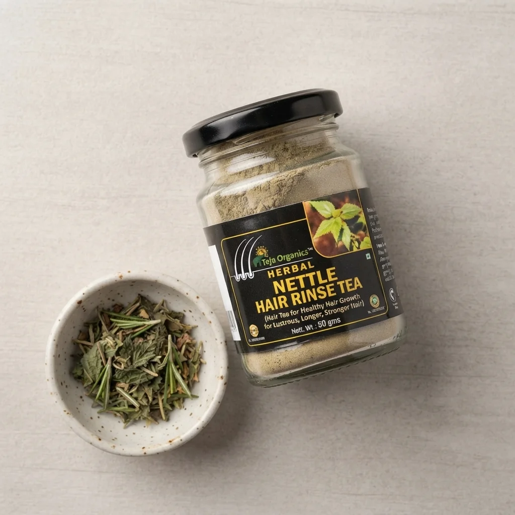 Nettle Hair Rinse 50g | Herbal Hair Care | Rich in iron, silica, and antioxidants | Reduce hair fall | Support hair strength