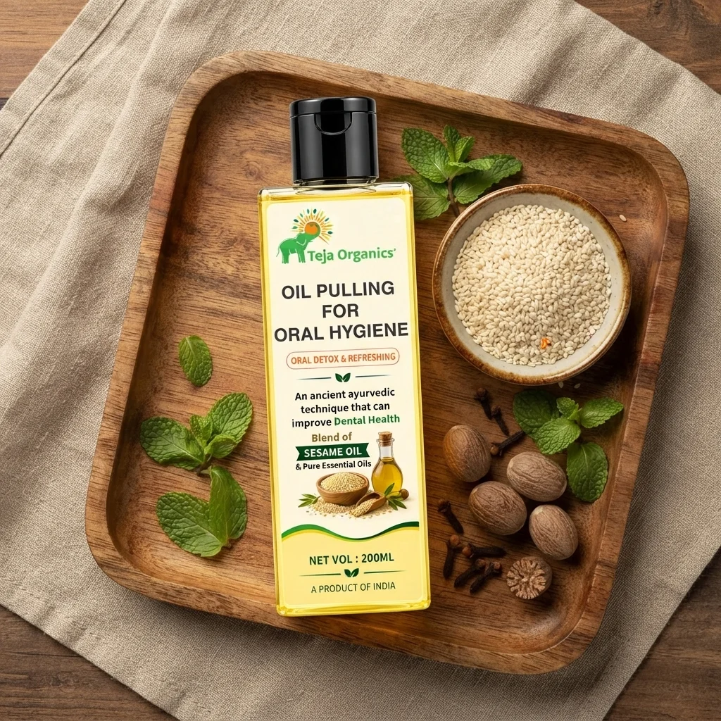 oil-pulling-sesame-carrier-oil-gallery3-retry-1787313158 Oil Pulling For Oral Hygiene | Cold-pressed Unrefined | Sesame Oil | Oral Detox & Refreshing | An ancient ayurvedic technique that can transform Dental Health