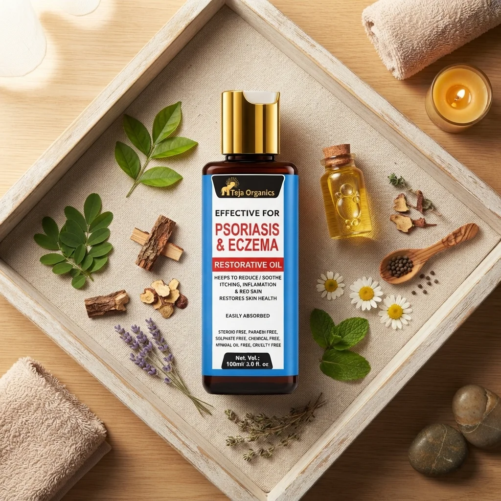 psoriasis-eczema-restorative-oil-100ml-gallery3-candidate-1786039444 Psoriasis & Eczema Restorative Oil 100ml | Herbal Skin Care Oil | Moisturizes Dry, Itchy & Flaky Skin | Helps To Reduce / Soothe Itching, Inflammation & Red Skin Restores Skin Health