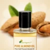 Pure Almond Oil 100ml | Pure Almond Oil | Cold-pressed Unrefined | One of the most popular oils for Skin & Hair care | Full of Vitamin A, D & E | Nourishing Fatty Acids & Minerals