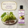 Pure Grape Seed Oil | Cold-pressed Unrefined | Rich in vitamin E | Gentle, Nourishing | Skin and Hair Care