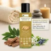 Sandalwood Massage Oil 100ml | Pleasant Natural Aroma | Soothes & nourishes the skin | Promotes Relaxation – Ideal for stress relief | Non-Sticky & Fast Absorbing – Suitable for daily use