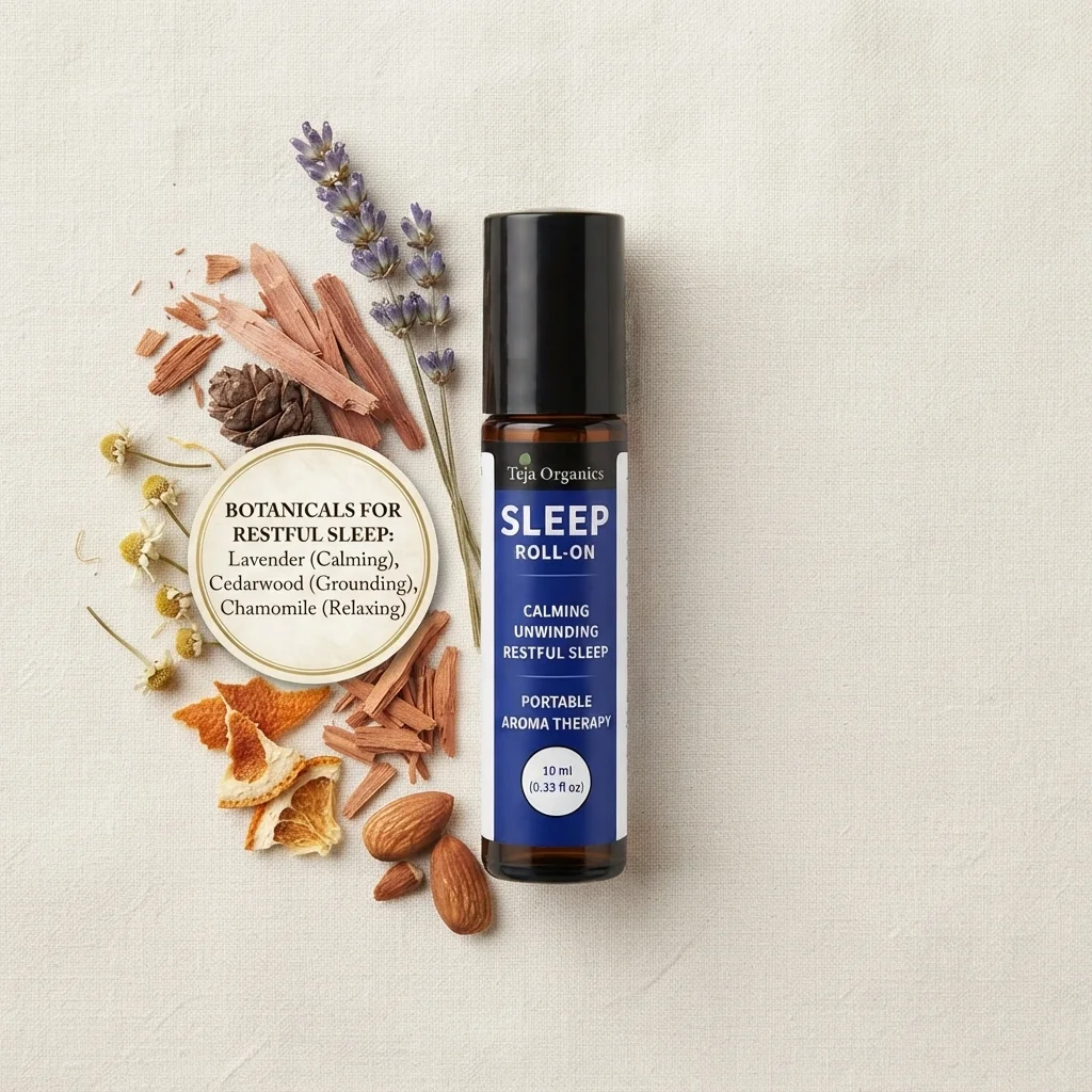 Sleep Roll On 10ml | Helps Reduce Stress, Anxiety & Promotes Deep Sleep | Alcohol-Free