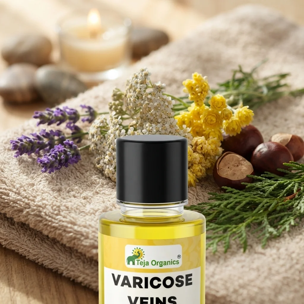 varicose-veins-massage-oil-100ml-gallery1-candidate-1786039397 Varicose Veins Massage Oil 100ml (Spider Veins) | Deep Penetrating Action | Improves Blood Circulation | Helps to reduce Pain; Inflammation; Swelling, Itching in the legs