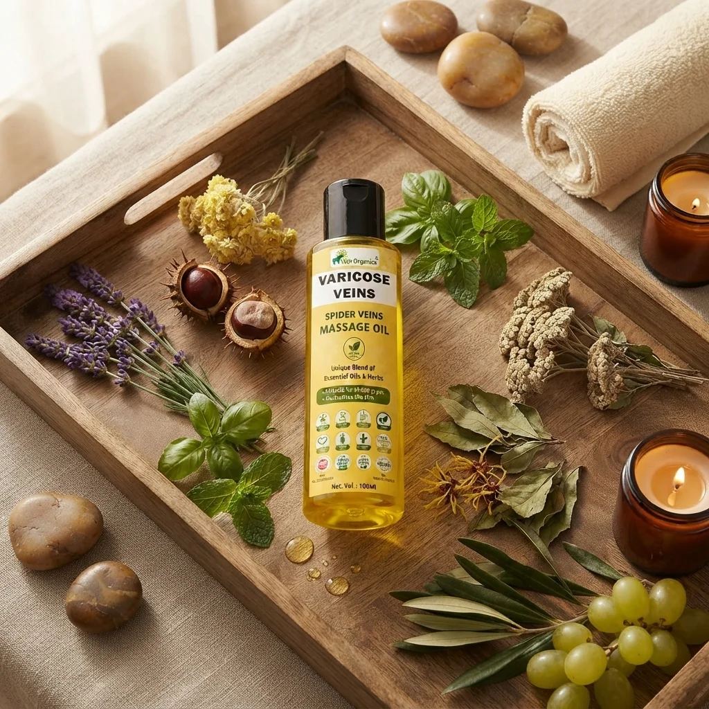 varicose-veins-massage-oil-100ml-gallery3-candidate-1786039404 Varicose Veins Massage Oil 100ml (Spider Veins) | Deep Penetrating Action | Improves Blood Circulation | Helps to reduce Pain; Inflammation; Swelling, Itching in the legs