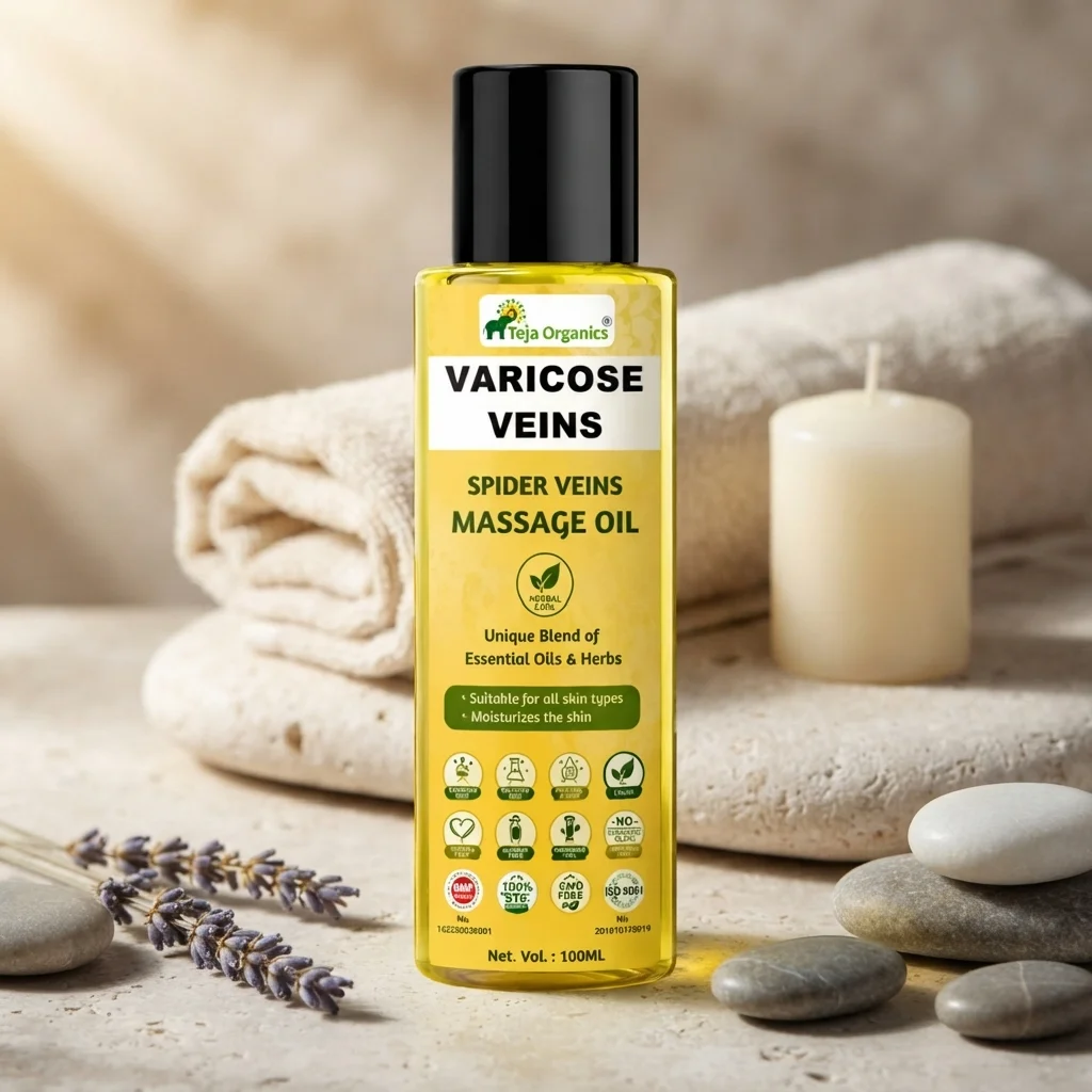 varicose-veins-massage-oil-100ml-gallery4-candidate-1786039408 Varicose Veins Massage Oil 100ml (Spider Veins) | Deep Penetrating Action | Improves Blood Circulation | Helps to reduce Pain; Inflammation; Swelling, Itching in the legs