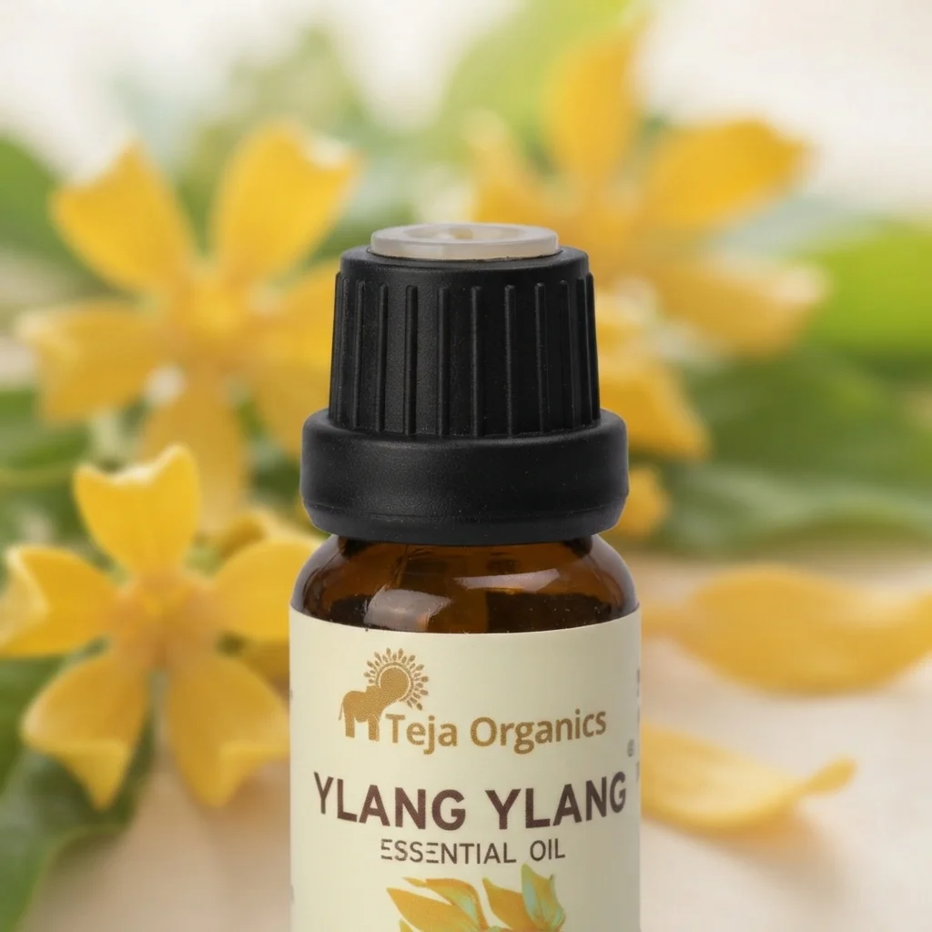 ylang-ylang-essential-oil-15ml-gallery1-src Ylang Ylang Essential Oil 15ml | Sweet, Rich Exotic Deep Floral Scent | Relief from anxiety | Anti- Depressant | Uplifting | Increases Libido | Skin care, Hair care | Aromatherapy