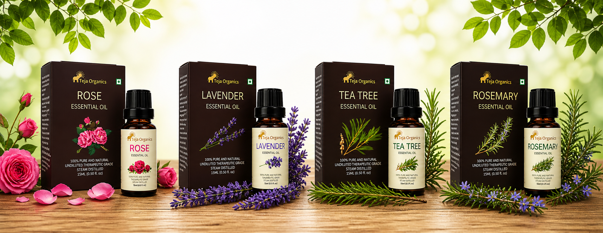 Essential Oils - Teja Organics
