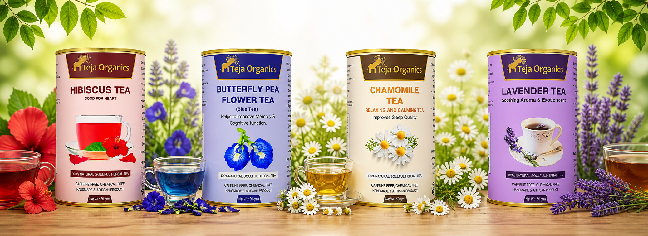 Herbal Teas - Teja Organics